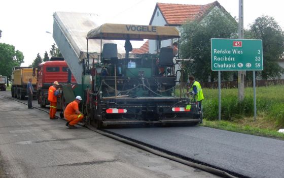 Renowacja nawierzchni autostrad i dróg krajowych